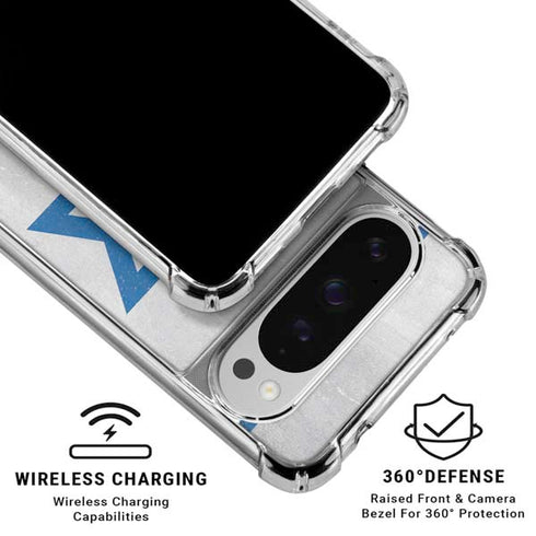 Israel Flag Distressed Google Pixel 10 Pro XL Clear Case